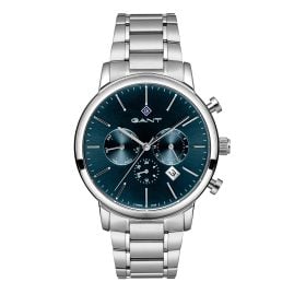Gant G132004 Herren-Armbanduhr Cleveland Multifunktion Stahl/Petrol