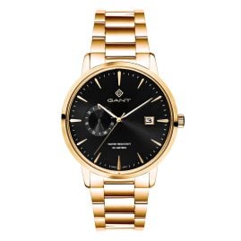 Gant G165021 Herrenarmbanduhr Quarz East Hill Goldfarben/Schwarz