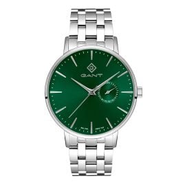 Gant G105026 Herren-Quarzuhr Park Hill III Stahl/Grün
