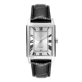 Gant G197001 Herren-Uhr Staten Island Rechteckig Schwarz