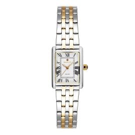 Gant G195003 Damenuhr Quarz Rechteckig Rhode Island Mini Zweifarbig