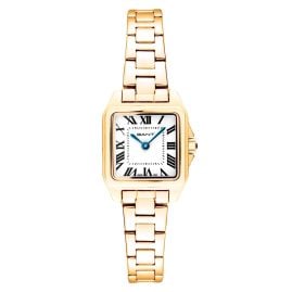 Gant G193003 Damen-Armbanduhr Quarz Rechteckig Seneca Goldfarben