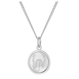 trendor 28606-11 Children's Necklace Zodiac Sign Scorpio 925 Silver