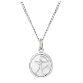 trendor 28606-12 Children's Necklace Zodiac Sign Sagittarius 925 Silver