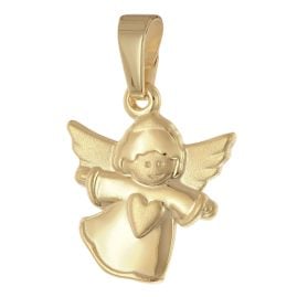 trendor 21315 Engel-Anhänger Gold 333 / 8K Schmuck-Anhänger