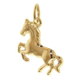 trendor 21558 Jewellery Pendant Horse Gold 333/8K