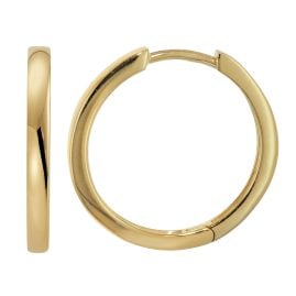 trendor 21717 Women's Hinged Hoop Earrings 333/8K Gold ⌀ 18 mm