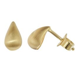 trendor 21709 Women's Stud Earrings Gold Plated 925 Sterling Silver
