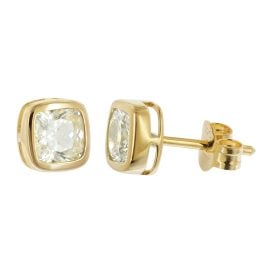 trendor 21882 Women's Earrings Gold-Plated 925 Silver with Cubic Zirconia