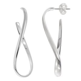 trendor 31159 Damen-Ohrringe 925 Silber Ohrstecker 40 mm