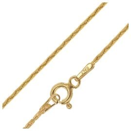 trendor 31260 Halskette Cardano 925 Silber Vergoldet 1,1 mm Breit