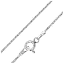 trendor 31258 Halskette Cardano 925 Silber Rhodiniert 1,1 mm Breit