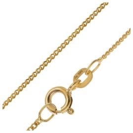 trendor 31346 Halskette 585 Gold 14K Flachpanzer-Kette Breite 1,2 mm
