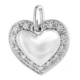 trendor 64413 Silver Pendant Heart
