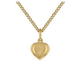 trendor 35734 Small Heart Gold Pendant for Children