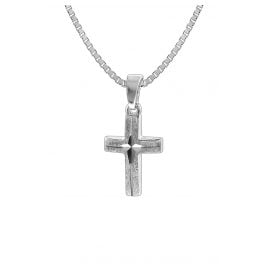 trendor 35842 Silver Cross Pendant Children's Necklace