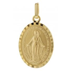 trendor 51944 Milagrosa Anhänger Gold 585 (14 Kt) Madonna Medaille