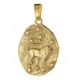 trendor 51982-8 Sternzeichen-Anhänger Löwe Gold 333 / 8K 20 mm