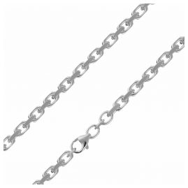 trendor 85772 Silver Necklace for Men 3.8 mm Wide