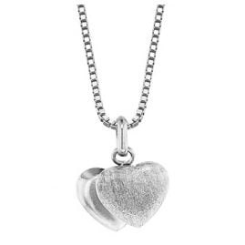 trendor 35905 Silver Necklace with Heart Pendant