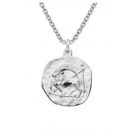 trendor 08441-01 Silver Zodiac Capricorn with Necklace