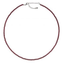 trendor 75346 Damen-Kette Granat 40 cm