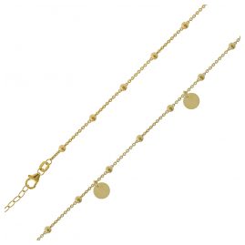 trendor 75688 Damen-Halskette Gold auf Silber 925 Collier 38 cm