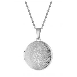 trendor 75762 Ladies' Necklace with Locket Silver 925