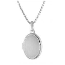trendor 39444 Ladies' Locket Necklace Silver 925