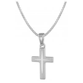 trendor 39580 Children's Cross Pendant Necklace 925 Silver