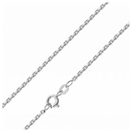 trendor 51122 Men's Necklace 925 Silver Anchor Chain 1.6 mm