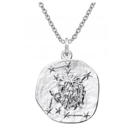 trendor 51610-08 Zodiac Sign Leo Ø 20 mm and Necklace 925 Silver