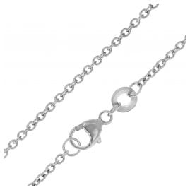 trendor 51910 Necklace Platinum 950 Anchor Chain Necklace 45 cm