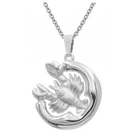 trendor 41002-7 Cancer Zodiac Sign with Necklace 925 silver