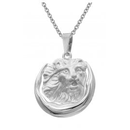 trendor 41002-8 Leo Zodiac Sign with Necklace 925 Silver