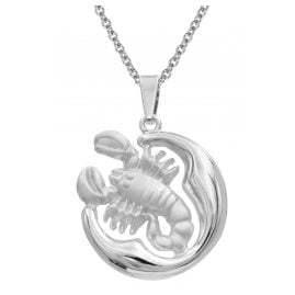 trendor 41002-11 Scorpio Zodiac Sign with Necklace 925 Silver