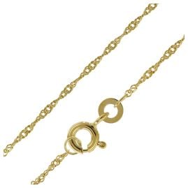 trendor 41050 Damen-Kette 333 Gold / 8 Karat Singapur-Collier 1,2 mm breit