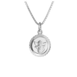 trendor 41256 Girl's Necklace Guardian Angel 925 Silver