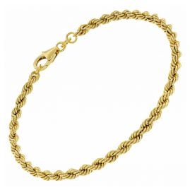 trendor 51879 Ladies' Bracelet Gold 333 / 8 Carat Rope Chain Length 18.5 cm