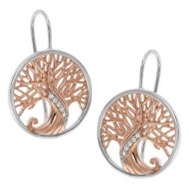 trendor 75508 Women's Earrings Tree Of Life Silver 925