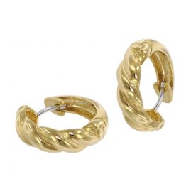 trendor 39065 Damen-Ohrringe Creolen 333 Gold 8 Karat