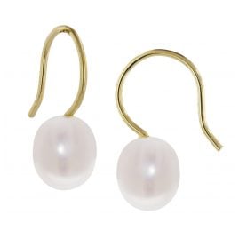 trendor 39745 Earrings Cultured Freshwater Pearls 333 Gold