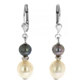 trendor 51342 Women's Earrings 925 Sterling Silver with Freshwater Pearls