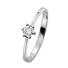 trendor 532456 Diamant-Ring für Heiratsantrag 585 Weißgold