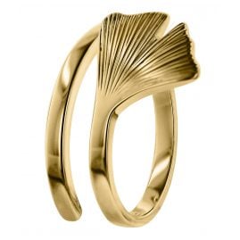 trendor 75038 Gingko Damen-Ring Gold 333