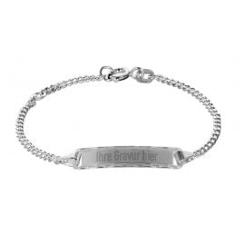 trendor 88667 Personalised Silver Bracelet for Infants