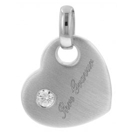 trendor 78964 Ladies Pendant With Name Silver 925 Heart With Cubic Zirconia