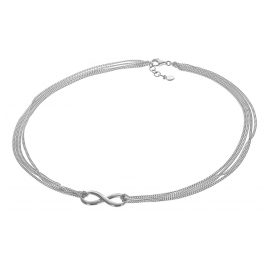trendor 08761 Silver Necklace Infinity