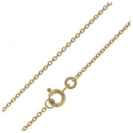 trendor 72047 Halskette für Damen und Herren Gold 333 Ankermuster 1,5 mm