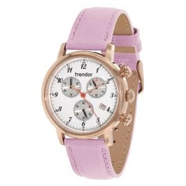 trendor 7591-05 Doreen Chronograph Damenuhr Rosé